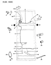  КОЛЬЦО УПЛОТНИТЕЛЬНОЕ J3237672 CHRYSLER