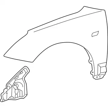 Крыло TOYOTA / LEXUS 53802-2B470