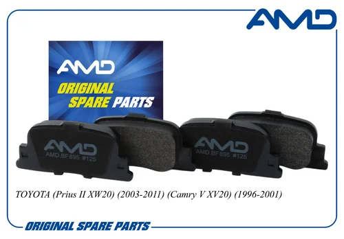 Тормозные колодки дисковые AMD AMD.BF895