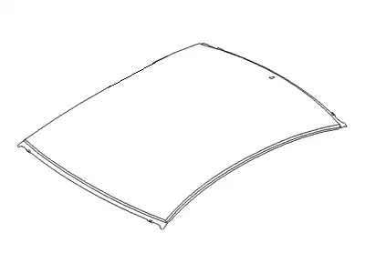 Крыша 67111-1R000 HYUNDAI
