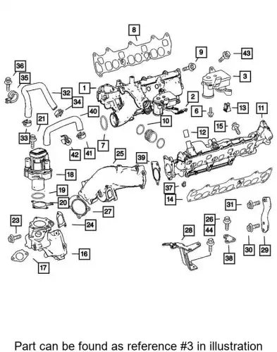Мотор привода заслонки 68065294AA CHRYSLER