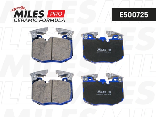 Тормозные колодки дисковые MILES E500725