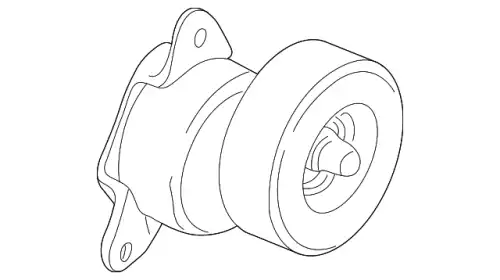 Ролик натяжителя YS4Z-6A228-AA FORD