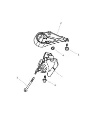 Опора АКПП 52058994 CHRYSLER