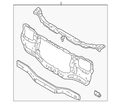 ПАНЕЛЬ ПЕРЕДНЯЯ MR508043 MITSUBISHI