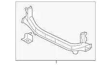 Панель крепления радиатора 5256A603 MITSUBISHI