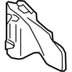 Подкрылок HYUNDAI / KIA 86822-1E000