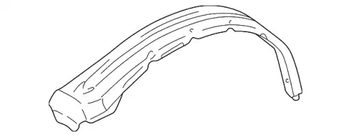 Подкрылок MITSUBISHI MR508125