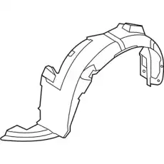 Подкрылок KIA 86812-1M000