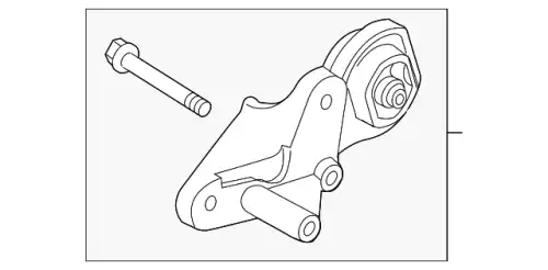 Подушка крепления двигателя MAZDA D651-39-040A