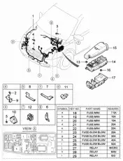 предохранитель! 30А\ Hyundai 1898004824