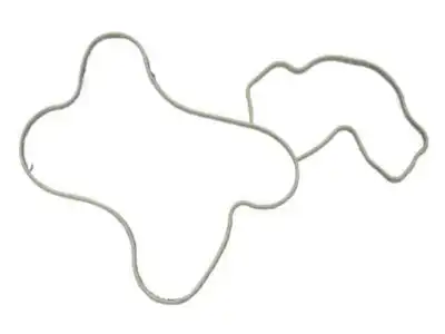 Прокладка водяной помпы 53022209AB CHRYSLER
