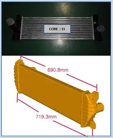 Интеркулер SSANGYONG &nbsp;/ KGM 2371109060