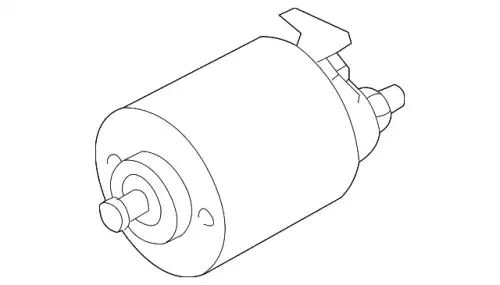 Реле втягивающее стартера MD618581 MITSUBISHI