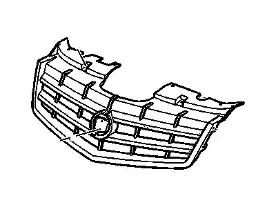 Решетка радиатора GM 15830874