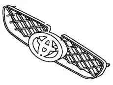 Решетка радиатора TOYOTA / LEXUS 53111-2B020