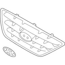 Решетка радиатора HYUNDAI / KIA 86360-2D500