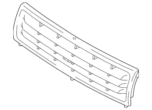 Решетка радиатора MITSUBISHI MR387982