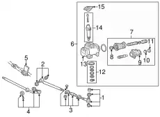 Рулевой механизм F8TZ-3504-ACRM FORD