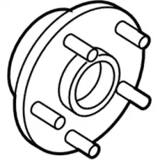 Ступица CHRYSLER 68030387AB
