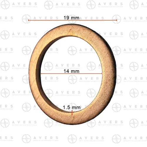 Кольцо уплотнительное автомобильное AVERS 484J1014038