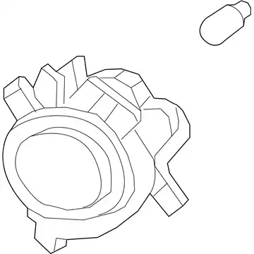 Фара противотуманная KIA 92201-1D050