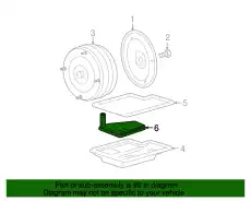 Фильтр масляный FORD 2W4Z-7B155-G