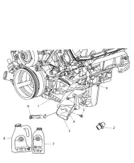 Фильтр масляный MOPAR 5184231AA