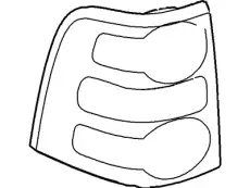 Фонарь задний FORD 6L2Z 13404 CA