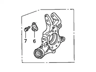 Рычаг подвески HONDA 52215SNAA50