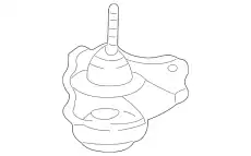 Подушка двигателя правая 50821S9A013 HONDA
