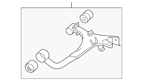 Рычаг подвески LAND ROVER RGG500450
