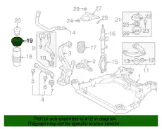  РЕЗИНКА ВЕРХНЯЯ ПЕРЕД GJ6E34012 MAZDA