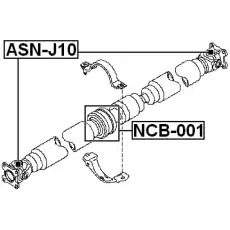 Крестовина кардана FEBEST ASN-J10