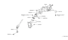 Nissan карданчик руля 48080CA000