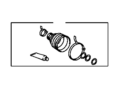 Пыльник шруса 04438-20420 TOYOTA / LEXUS