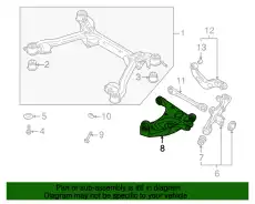 Рычаг подвески VAG 8E0505312AF