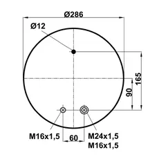 ПНЕВМОРЕССОРА В СБОРЕ 344911-3C /ТУРЦИЯ/ FABIO