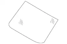 9066701500 Стекло лобовое MB