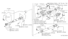 БОЛТ КАРДАННОГО ВАЛА 37120C600A NISSAN