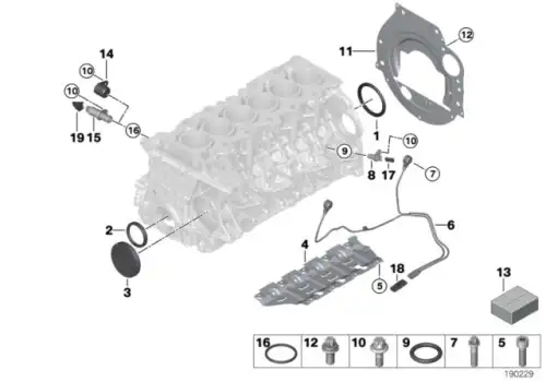 Болт с наружным Torx !M8x31-AL \BMW 1' E81, E82, E87, LCI, E88, 3' E90, E91, E92, E93, 5 11 41 7 529 984