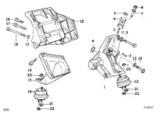 Кольцо круглого сечения !22x4 \BMW 5' E34, E39, 7' E32, E38, 8' E31, X5 E53, Z8 E52 12 31 1 718 712
