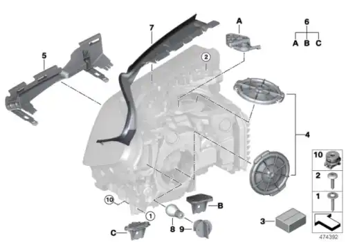 Автолампа BMW 63 21 2 350 817 PY21W
