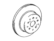 Тормозной диск TOYOTA / LEXUS 42431-30260