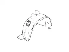 Подкрылок NISSAN 638402Y000