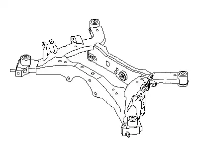 ПОДРАМНИК ЗАДНЕЙ ПОД 55400JP20D NISSAN