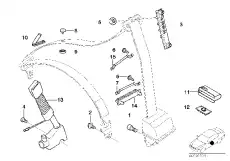 Ремень клиновой BMW 72 11 9 119 539