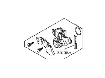 РЕГУЛЯТОР ГЕНЕРАТОРА 232153BE1A NISSAN