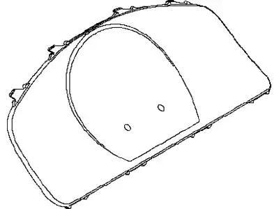 Стекло (ORG) 24813ED001 NISSAN