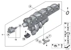 Прокладка коллектора BMW 11 65 7 593 303